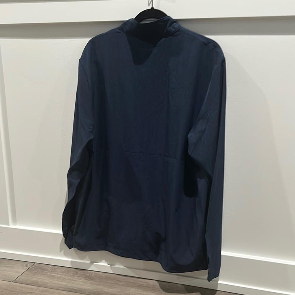 *NWT* Travis Mathew Road Soda Performance Full Zip Jacket in Heather Navy - Picture 3 of 5